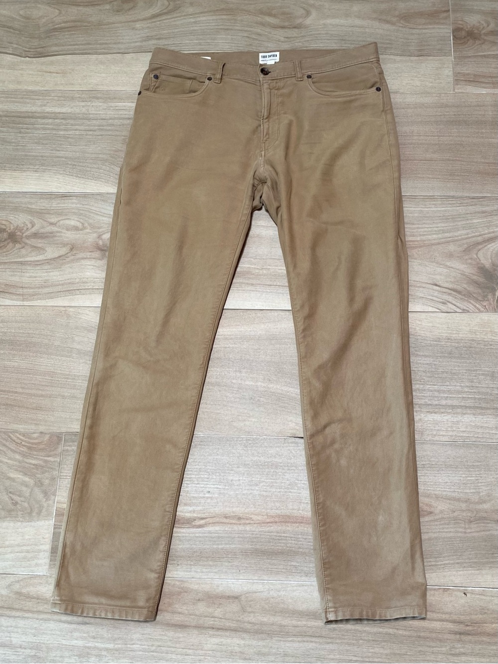 Todd Snyder Slim Chino in Khaki